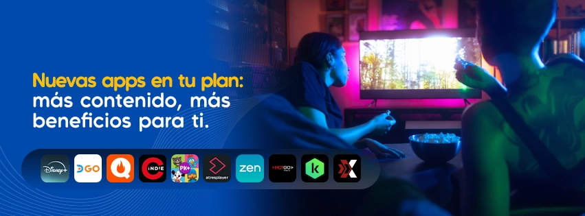 Nuevas apps en tu plan